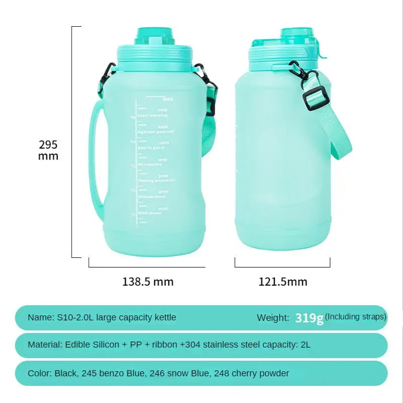 2 Liter Collapsible Water Bottle