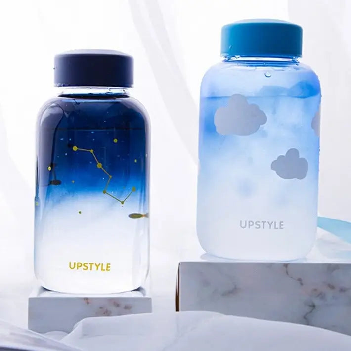 32 oz Cloud Glass Water Bottle