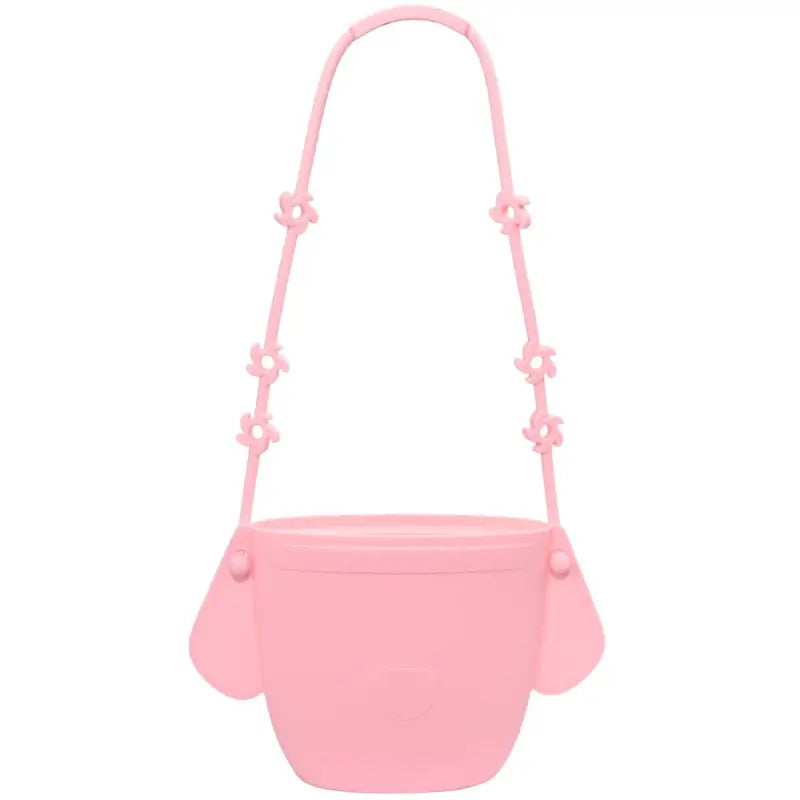 Animal Snack Container - Blush Pink