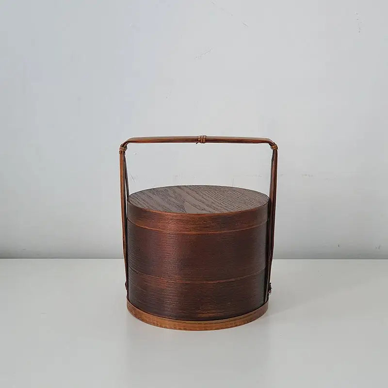 Antique Lunchbox - Brown