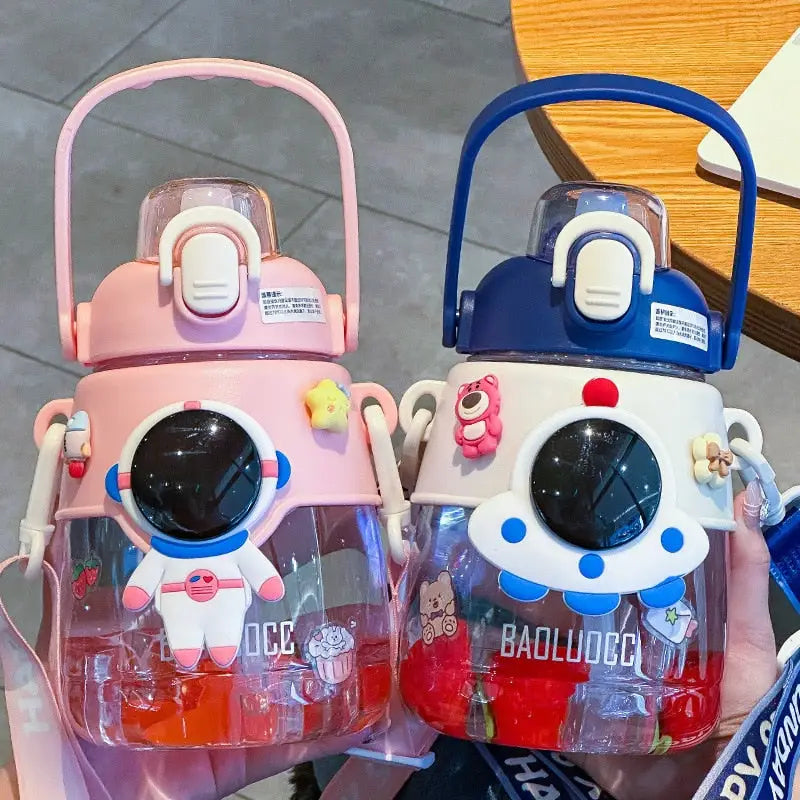 Astronaut Kids Water Bottle
