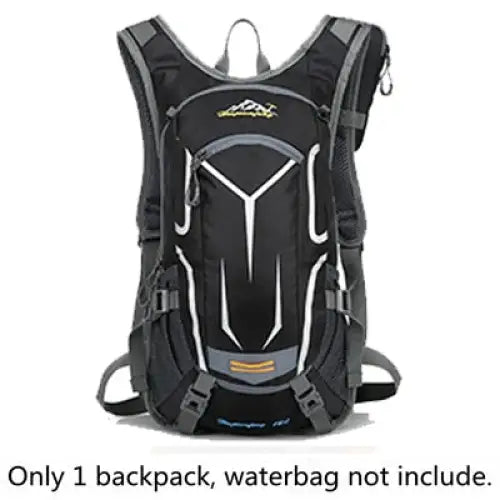 Backpack Cooler For Cycling - Black No Waterbag