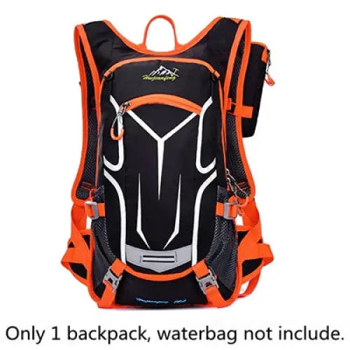 Backpack Cooler For Cycling - Orange No Waterbag