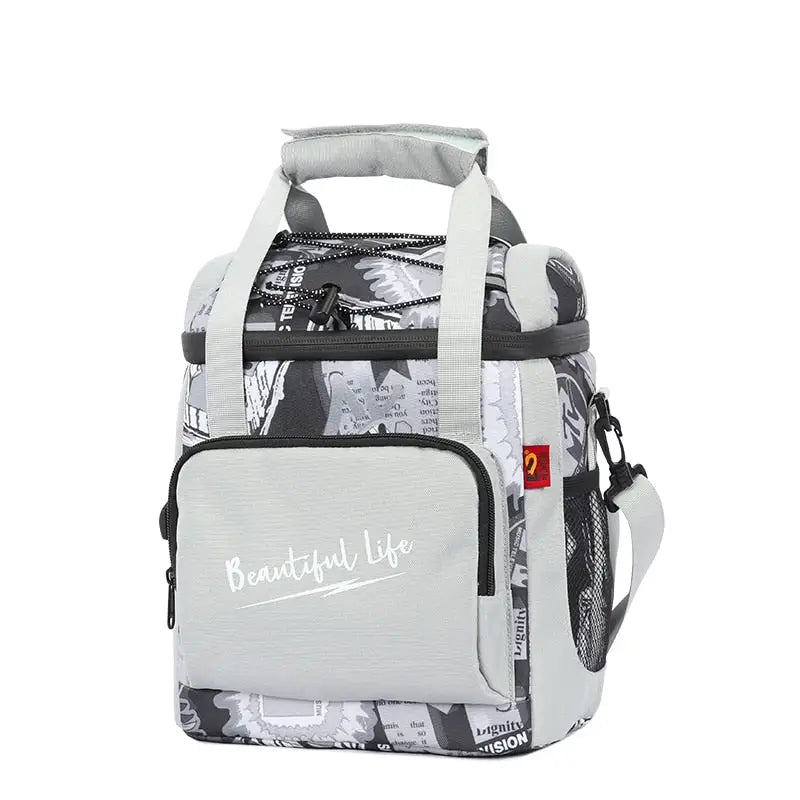 Backpack cooler for women - Gray