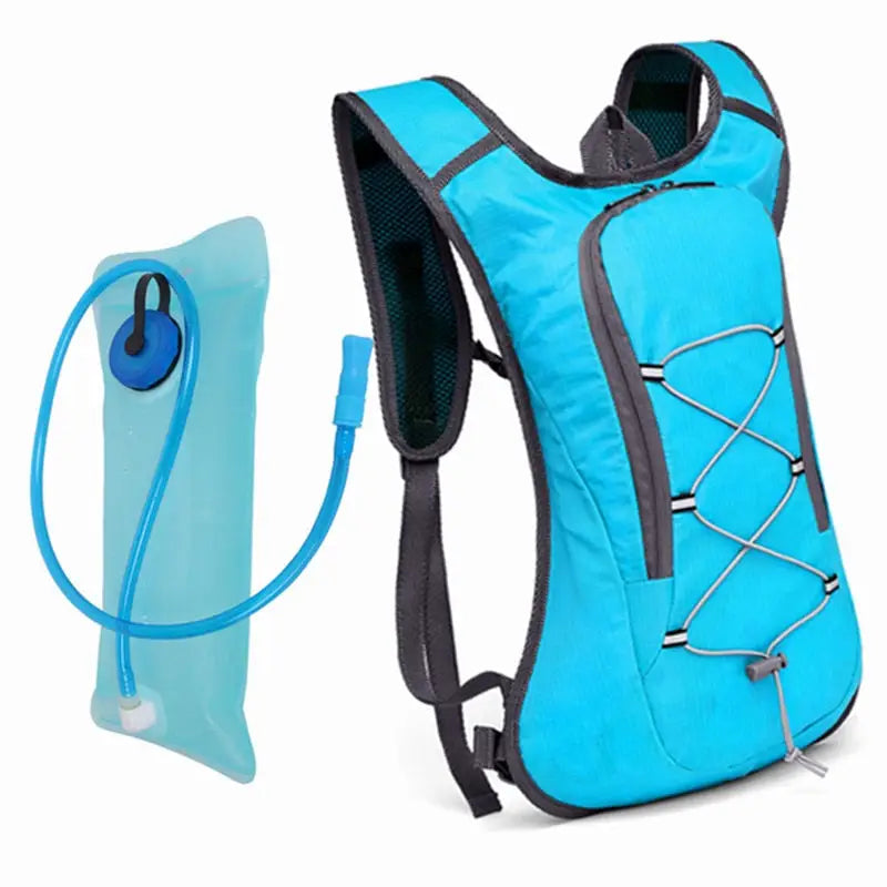 Backpack cooler with hydration pack - Blue And Water Bag