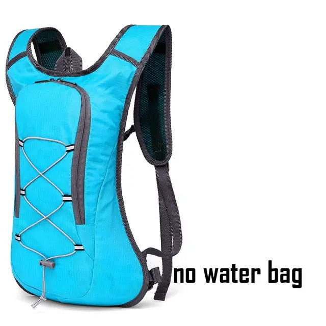 Backpack cooler with hydration pack - Blue Backpack Only
