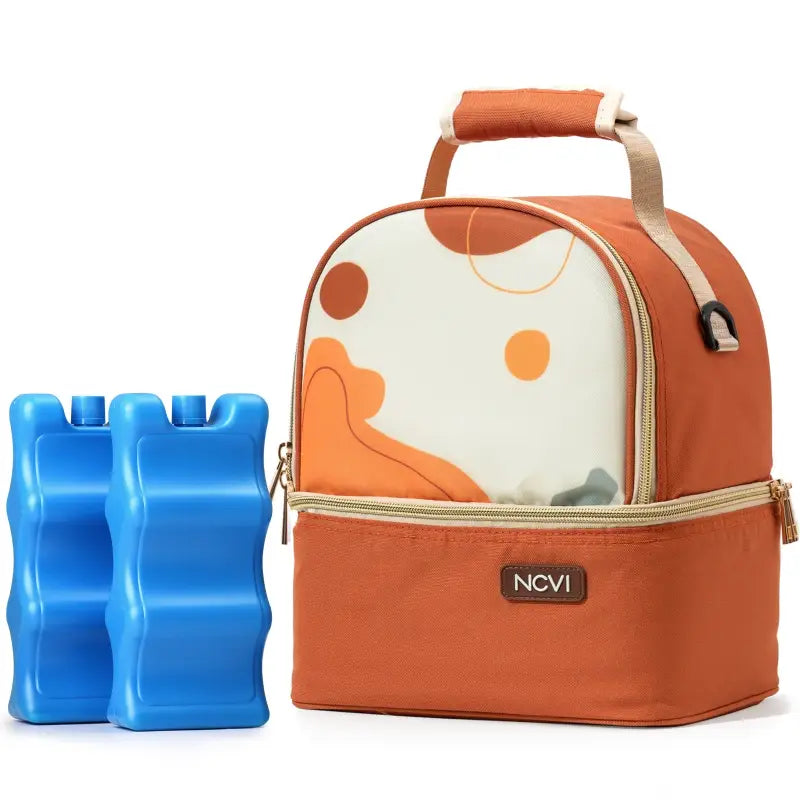 Backpack cooler with ice pack - Orange