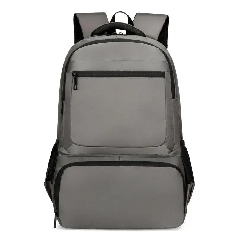 Backpack cooler with lunch box - Grey