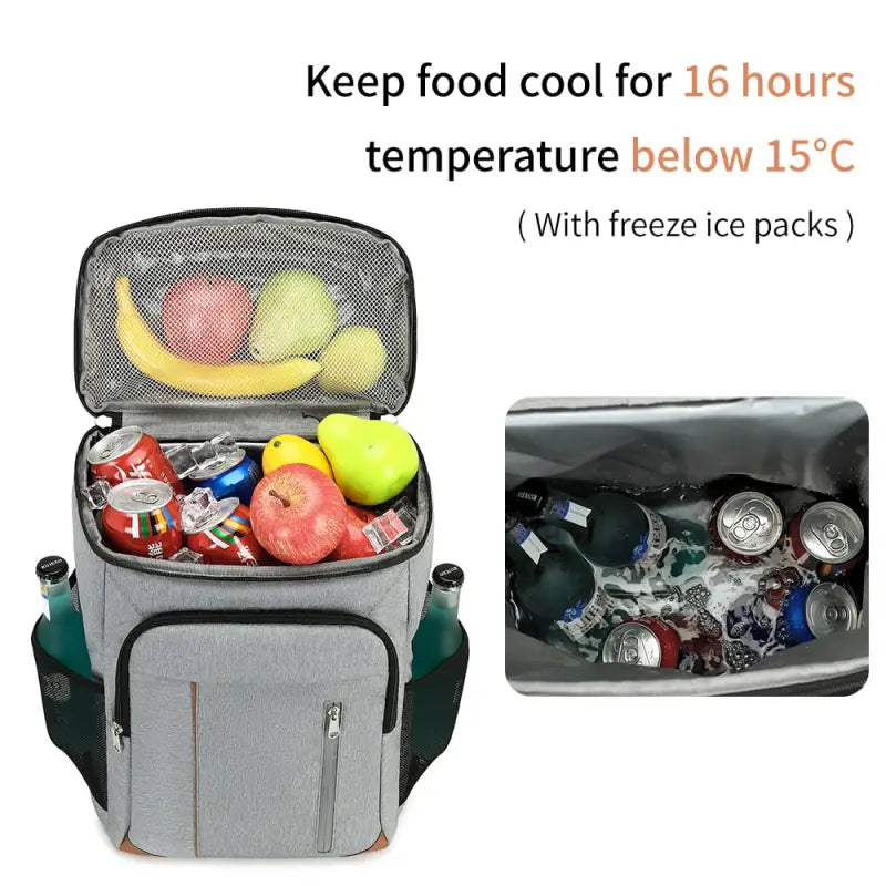 Backpack Cooler with multiple Compartments