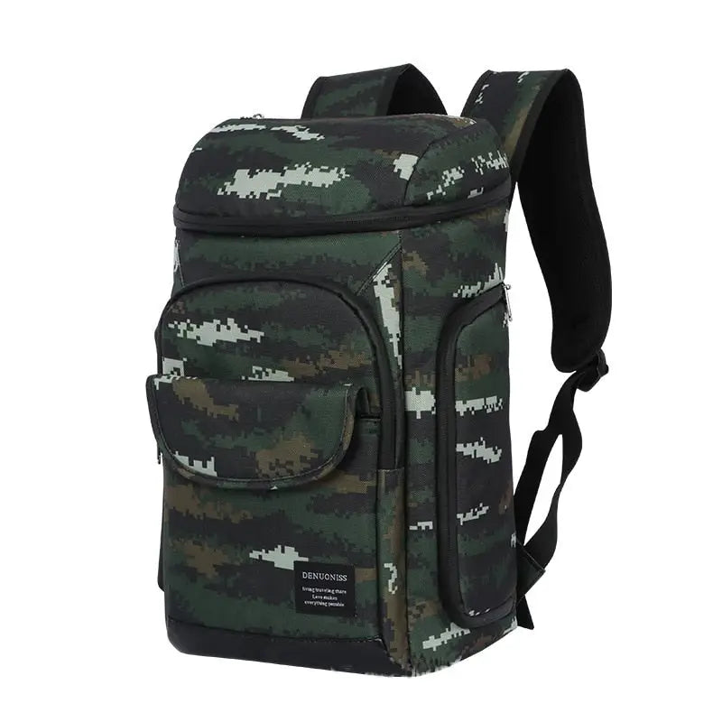 Backpack Cooler With Waterproof Lining - Jungle Digital