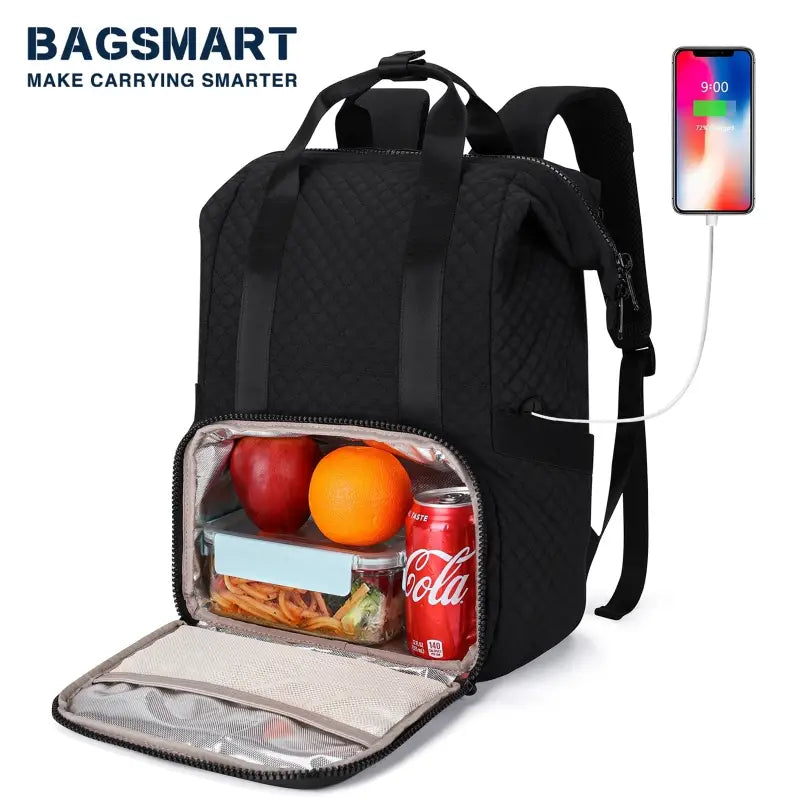 Backpack Lunchbox - Black