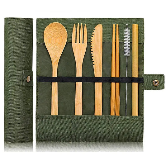 Bamboo Travel Utensils