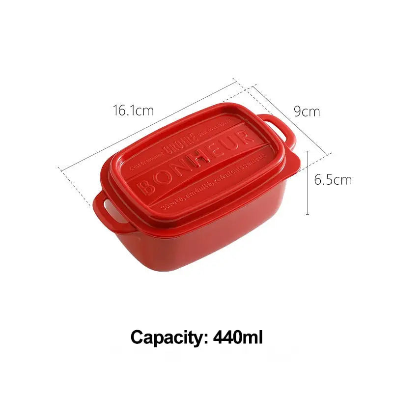 Bento Box For Men - Red