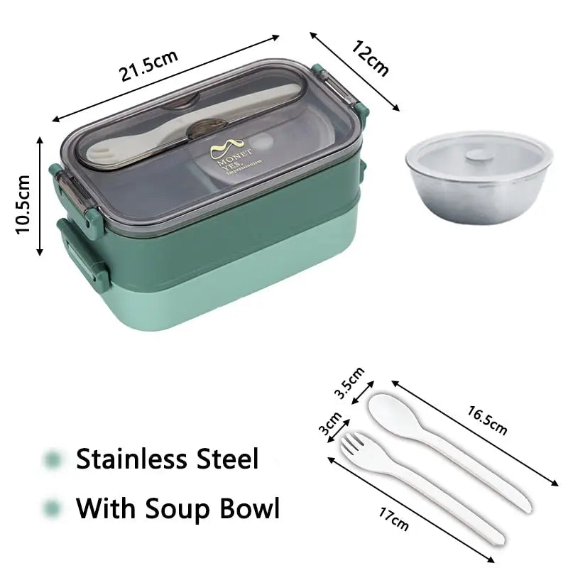 Bento Box Set - Green