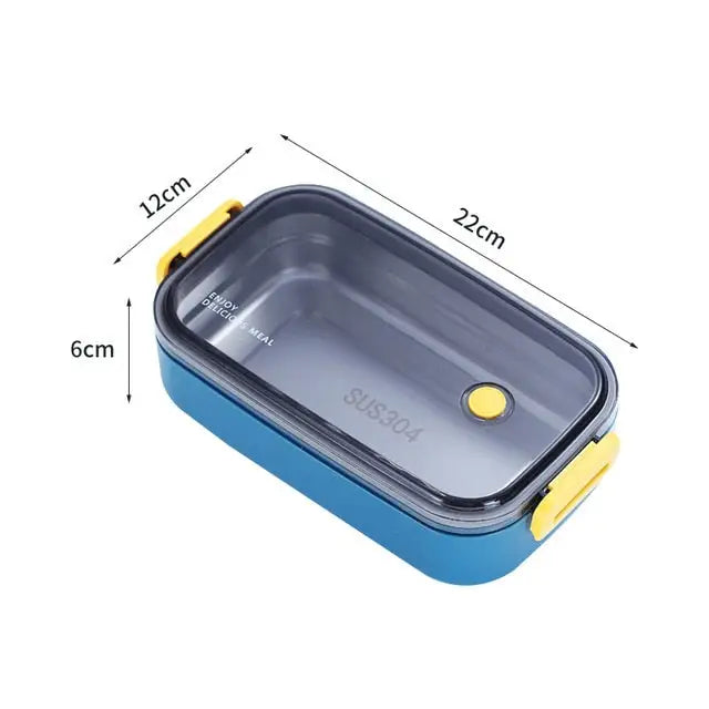 Bento Lunch Box For Adults - 1 Blue