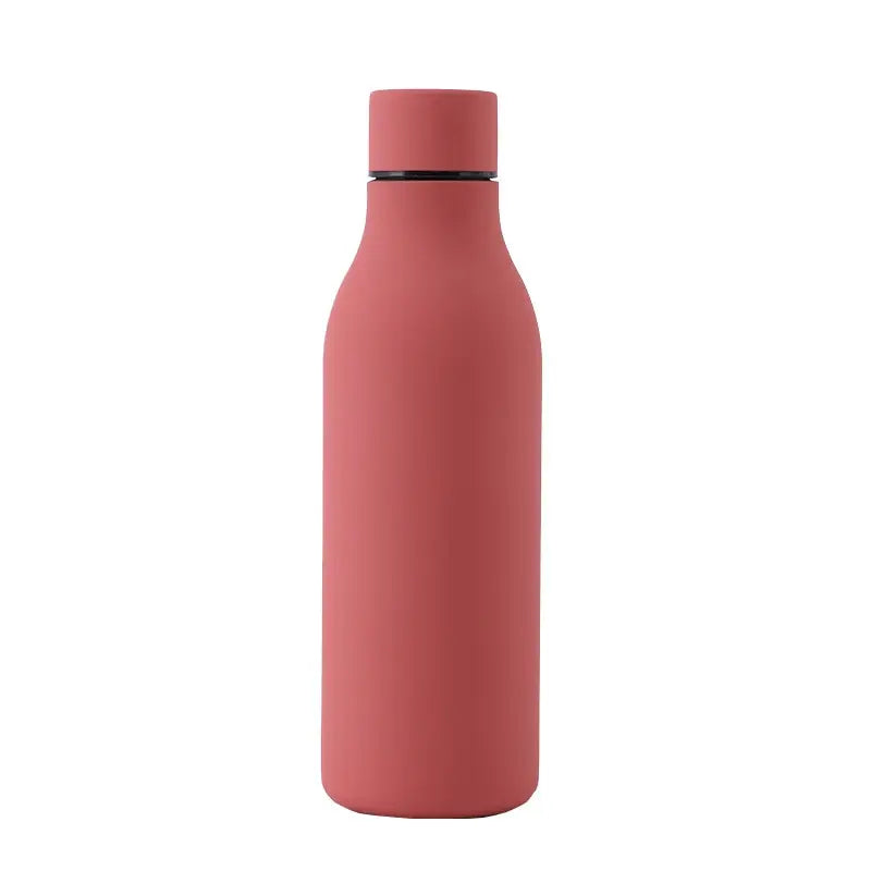 Candy Stainless Steel Water Bottle - 550ml / Red