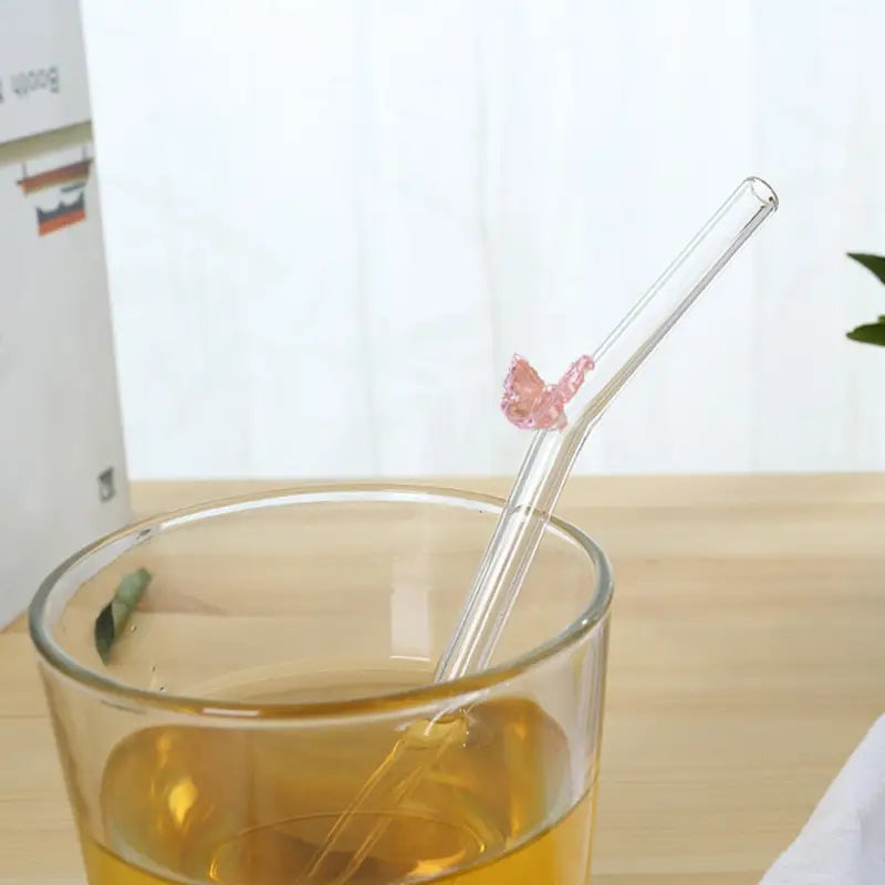 Clear Glass Reusable Straw