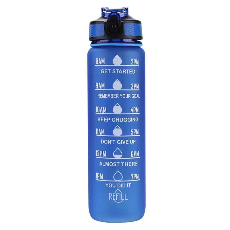 Climbing Sports Water Bottle - Blue / United States