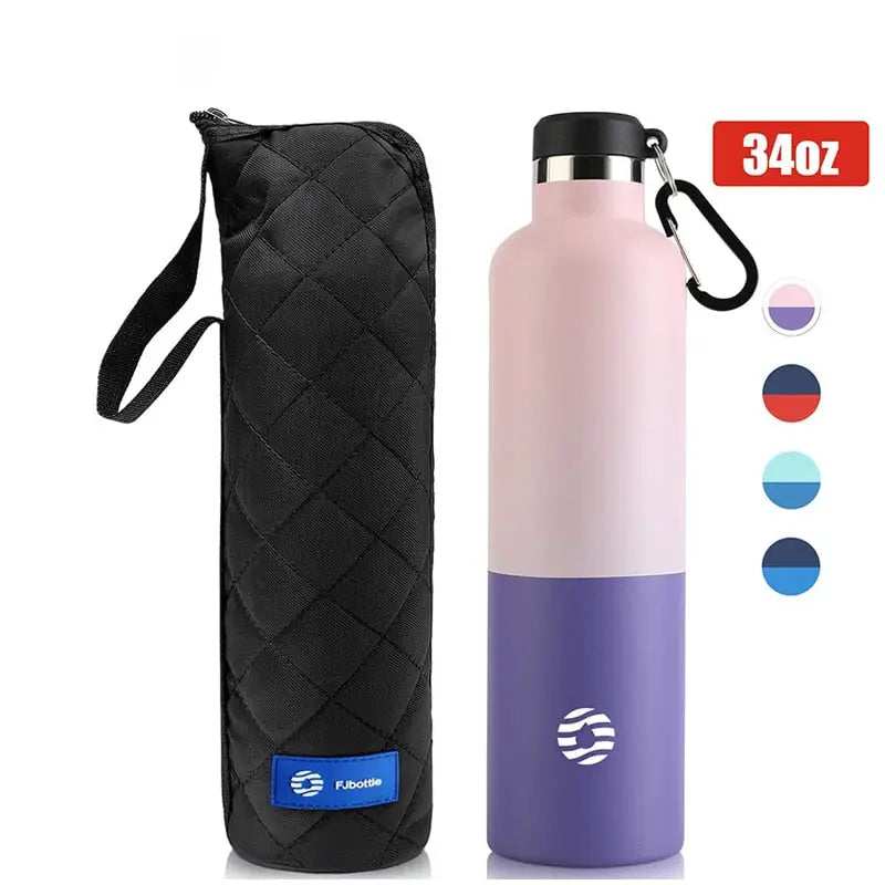 Coffee Insulated Thermos - 1000ml / Pink Purple