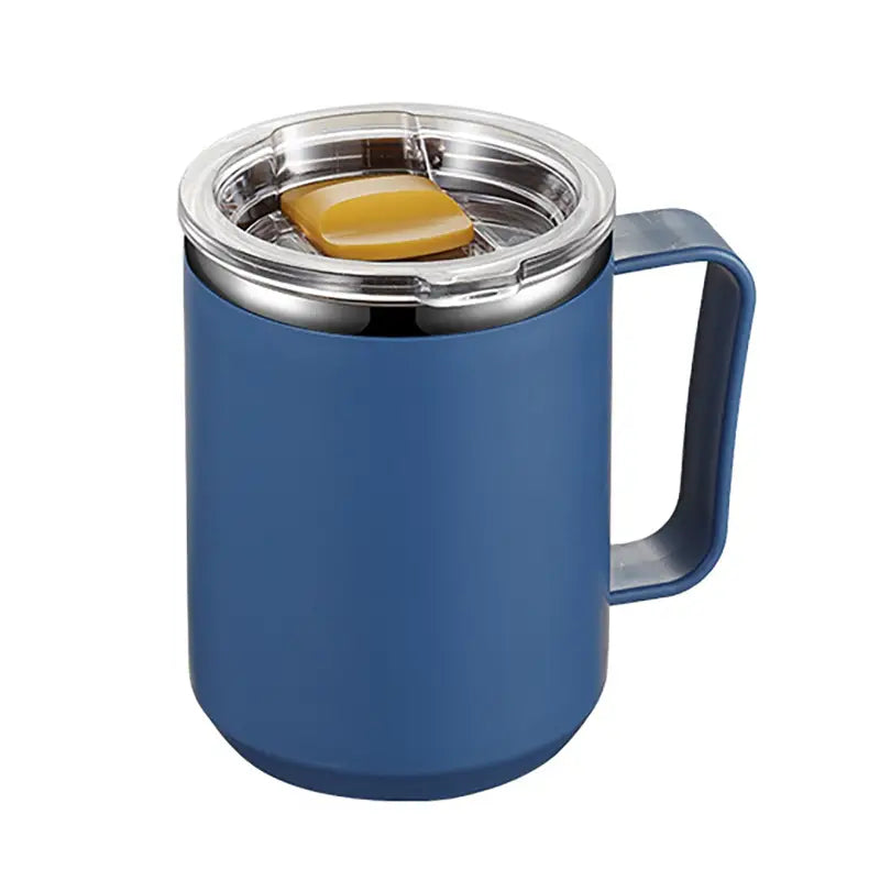 Coffee Thermos with Handle - deep blue / 450ml / United