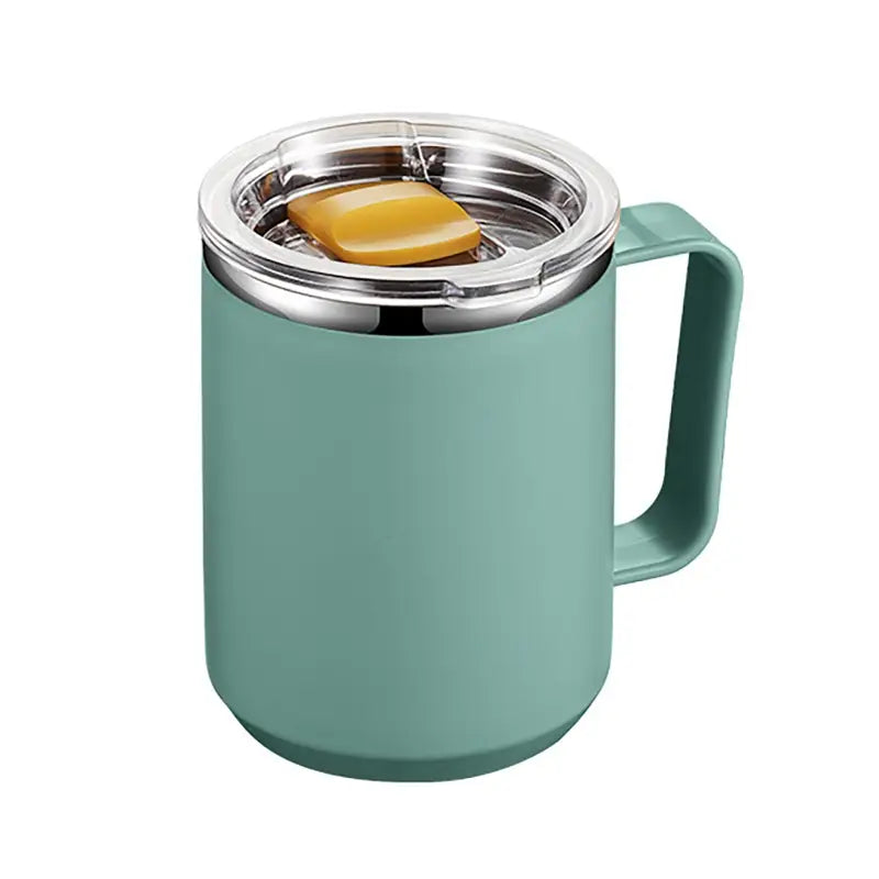 Coffee Thermos with Handle - Green / 450ml / United States