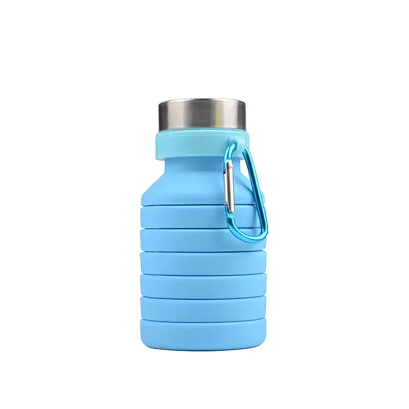 Collapsible Insulated Water Bottle - 550ML / Blue