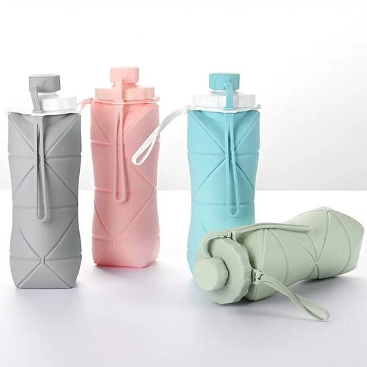 Collapsible Silicone Water Bottle