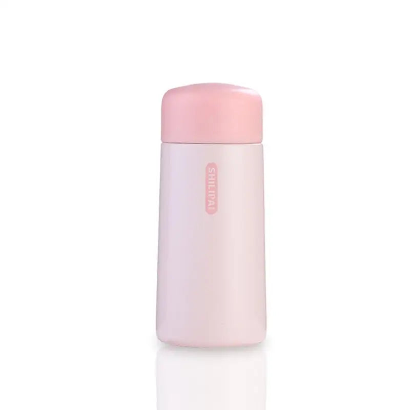 Compact Stainless Steel Water Bottle - Pink