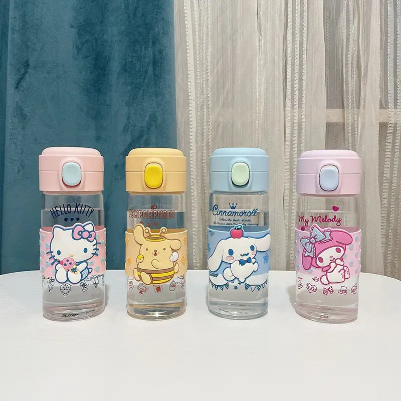 Cute Cinnamoroll Kids Water Bottle