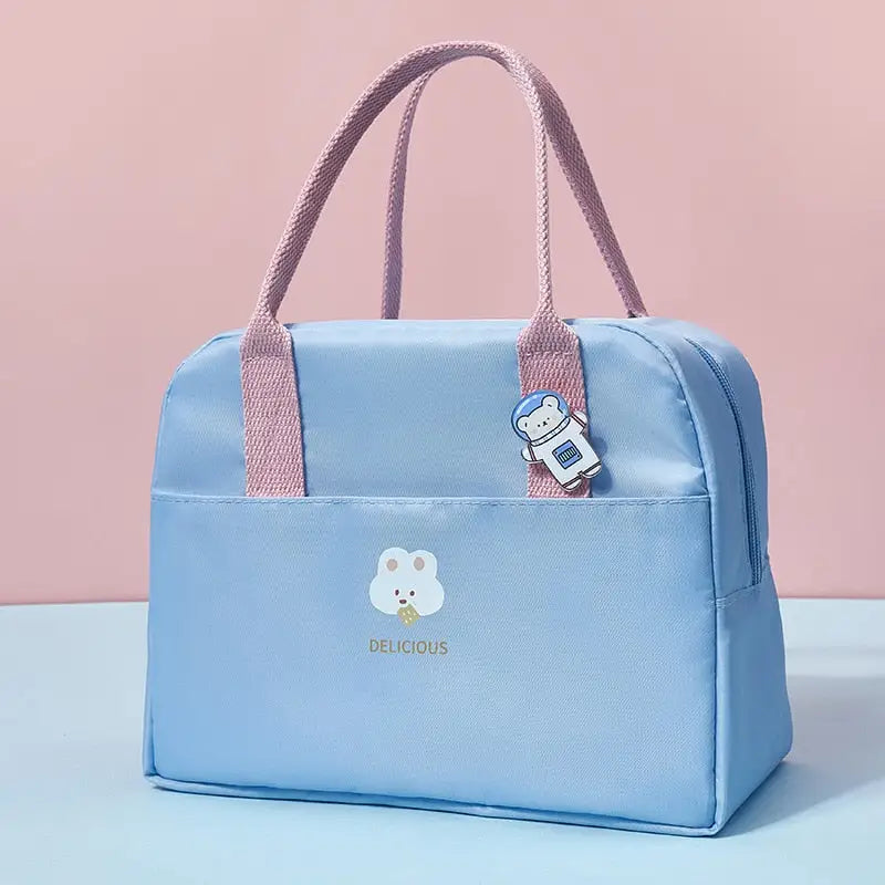 Cute Lunch Bags - Blue