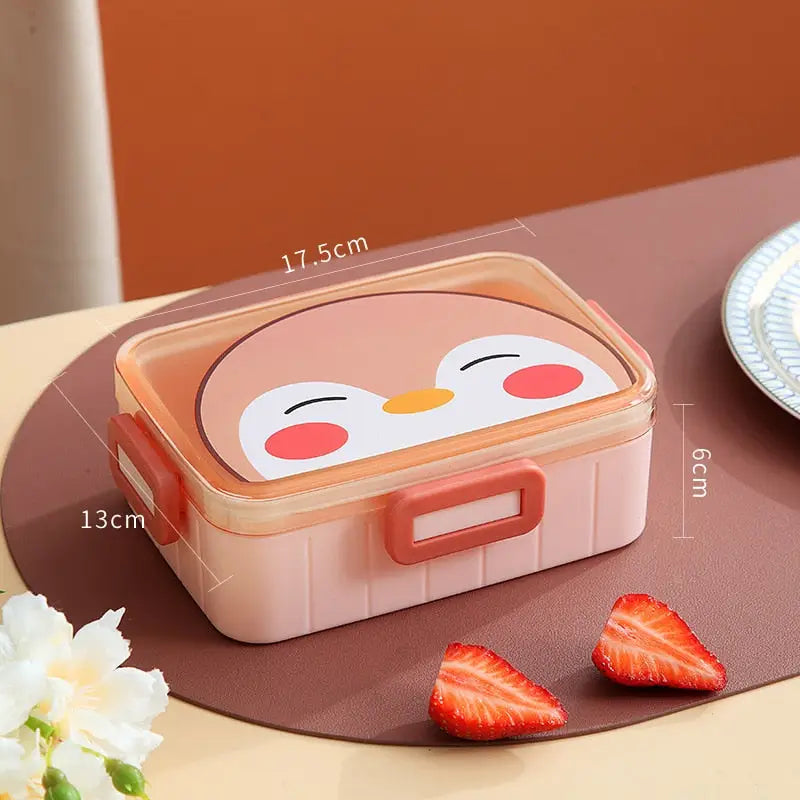 Cute Lunchbox - 600ml Orange
