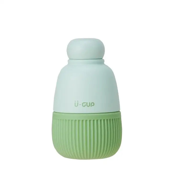 Cute Mini Stainless Kids Water Bottle - 250ml / Green