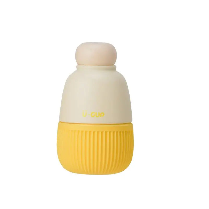 Cute Mini Stainless Kids Water Bottle - 250ml / Orange