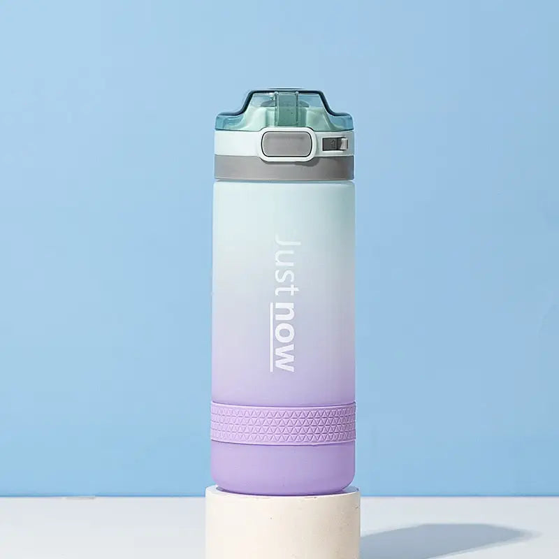 Cute Sports Water Bottle - 500ml / Purple