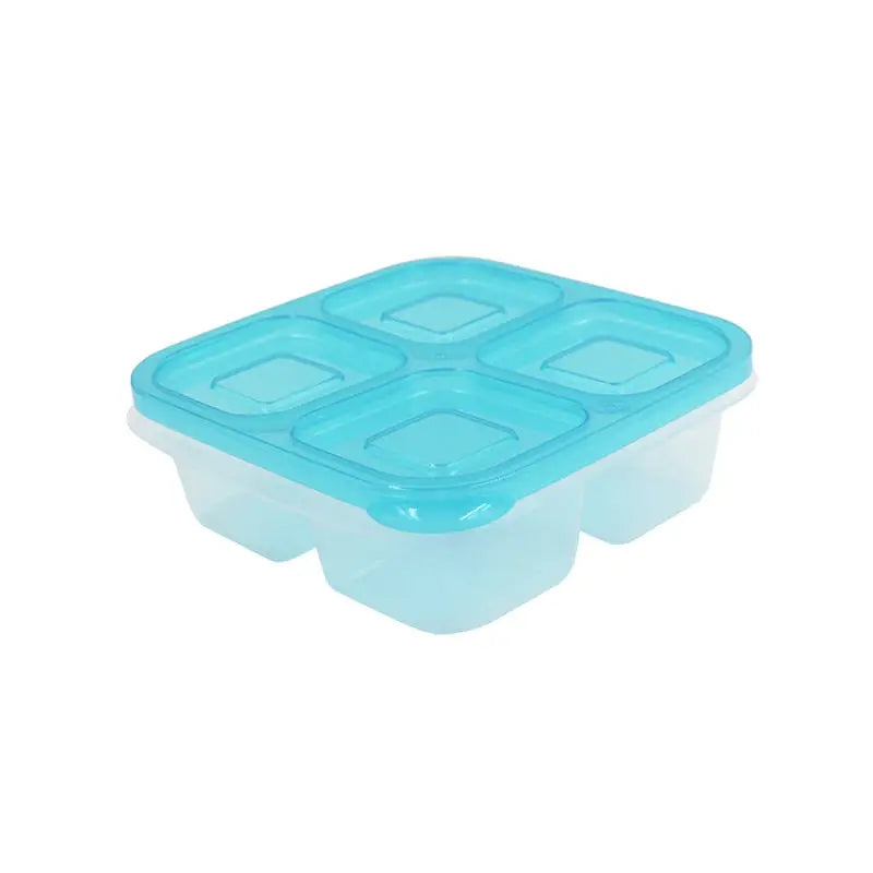 Divided Snack Containers - Blue