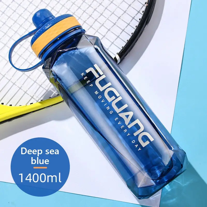 Durable Sports Water Bottle - Blue 1400ml