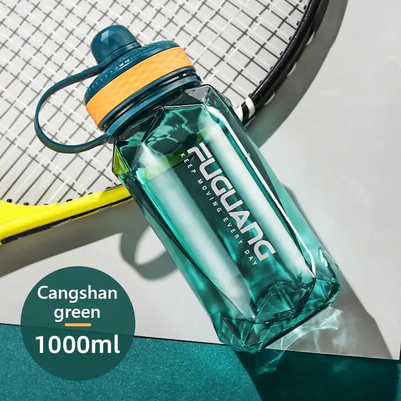 Durable Sports Water Bottle - Green 1000ml