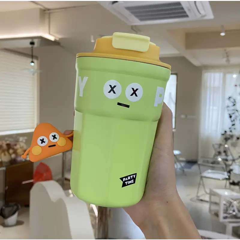 Emoji Kids Water Bottle - 500ml / Green