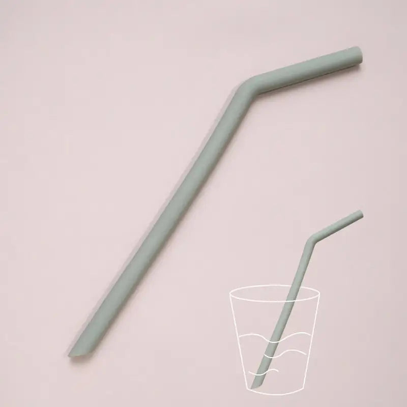 Extra Long Reusable Straws - Bent-Sage