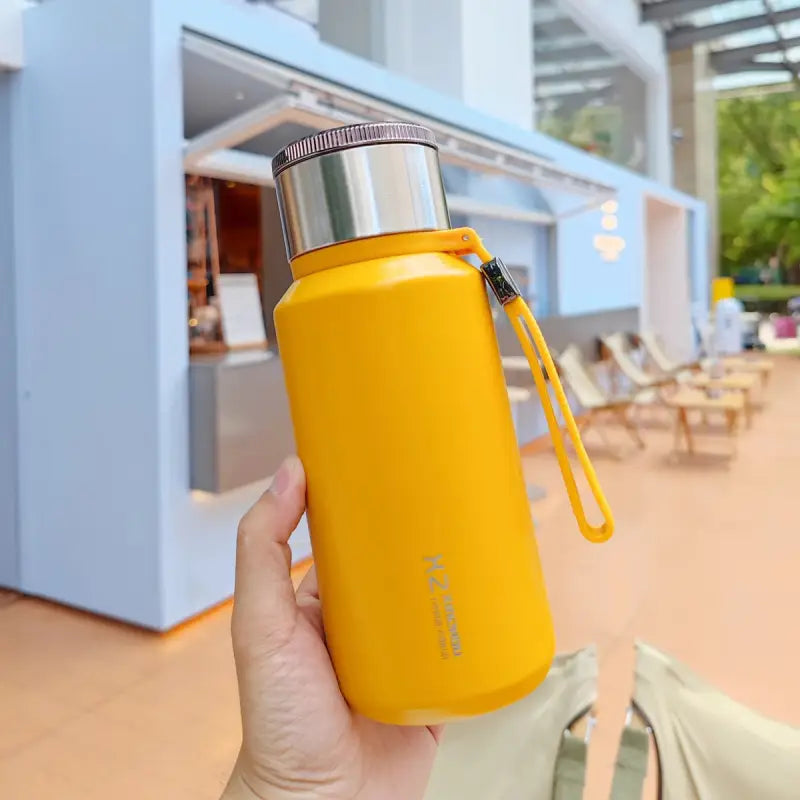 Filtered Coffee Thermos - 600ml / Yellow