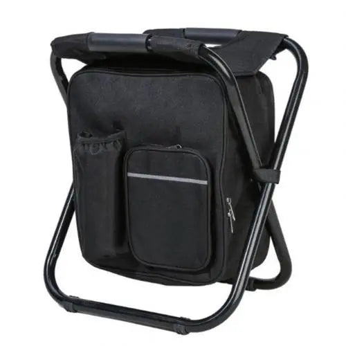 Fishing backpack cooler - Black