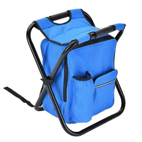 Fishing backpack cooler - Blue