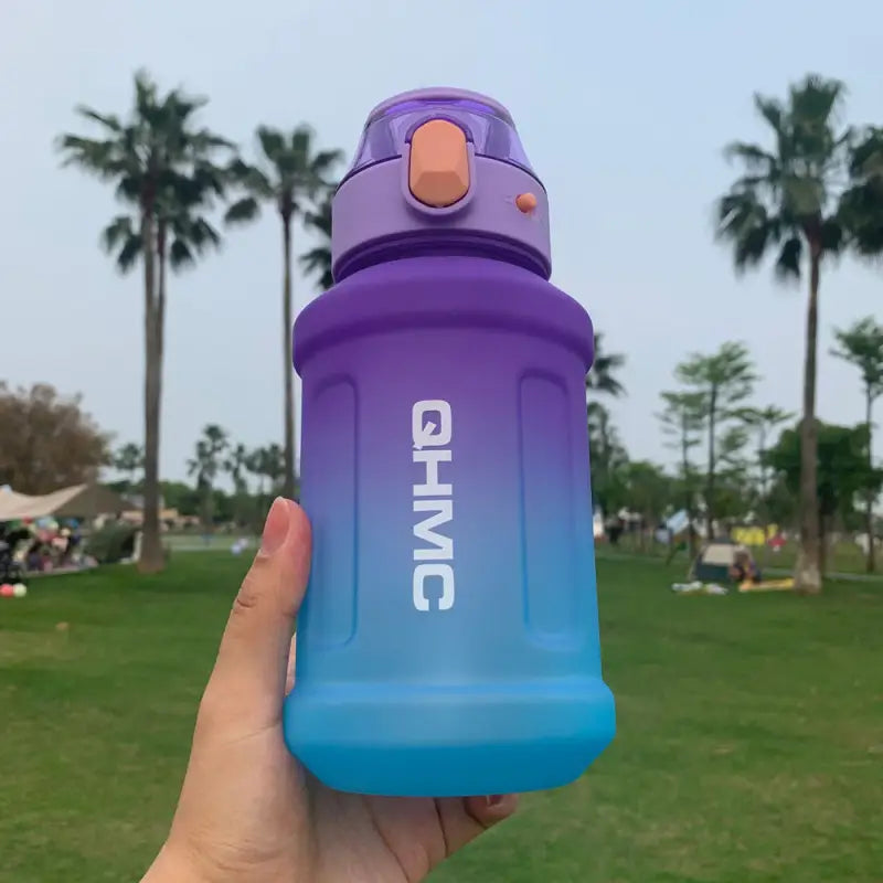 Fitness Jug Sports Water Bottle - Purple 0.9L
