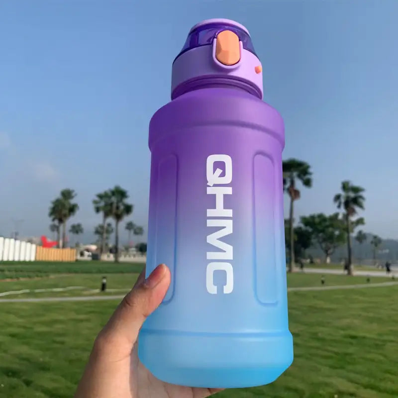 Fitness Jug Sports Water Bottle - Purple 1.3L