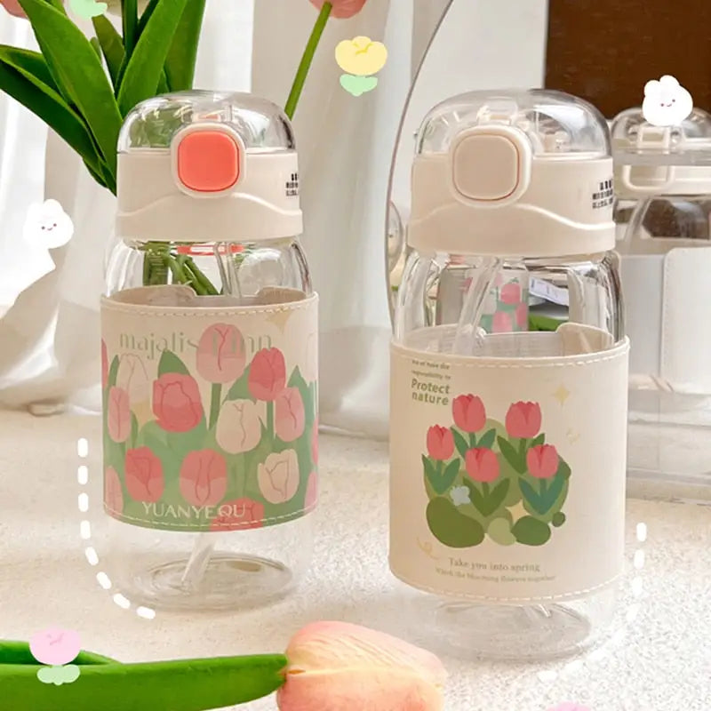 Flower Kids Water Bottle