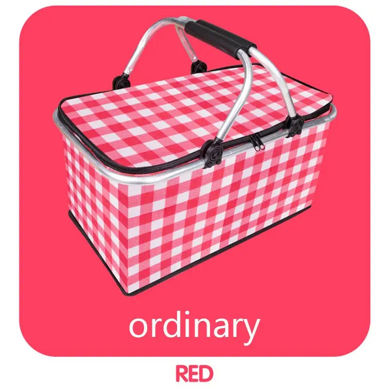 Foldable Lunch Bag - Odinary Red