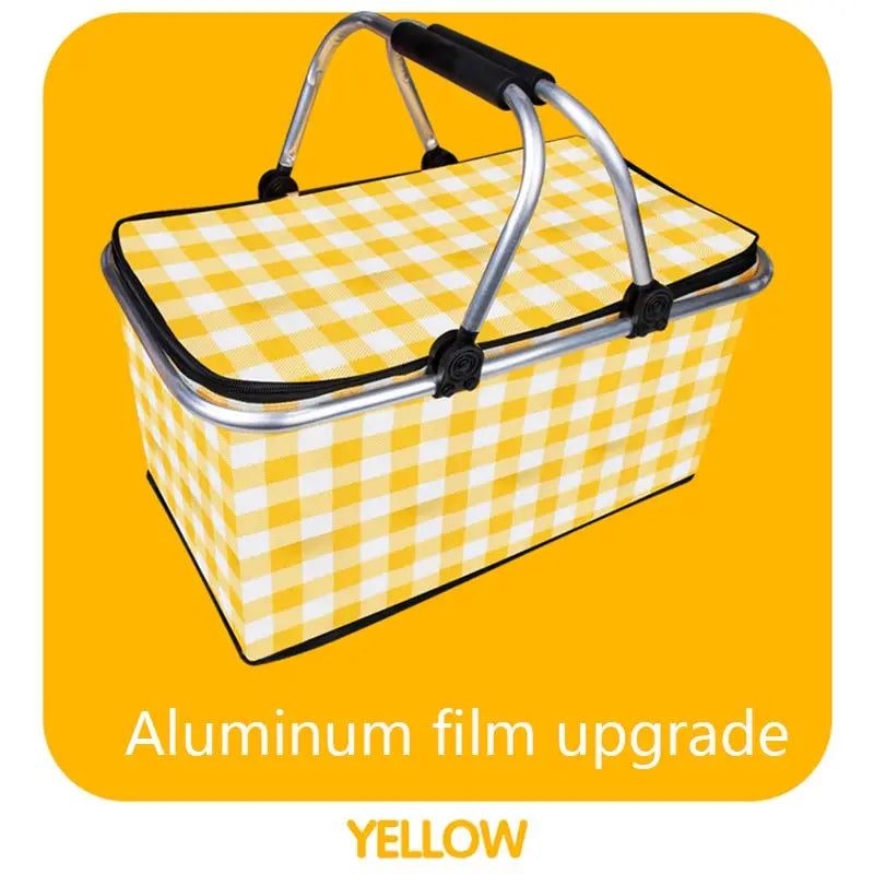 Foldable Lunch Bag - Upgrade Yellow
