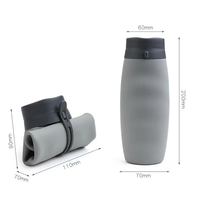Foldable Outdoor Collapsible Water Bottle