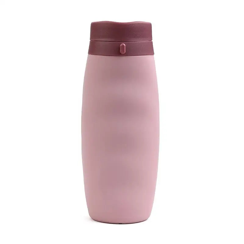 Foldable Outdoor Collapsible Water Bottle - Pink