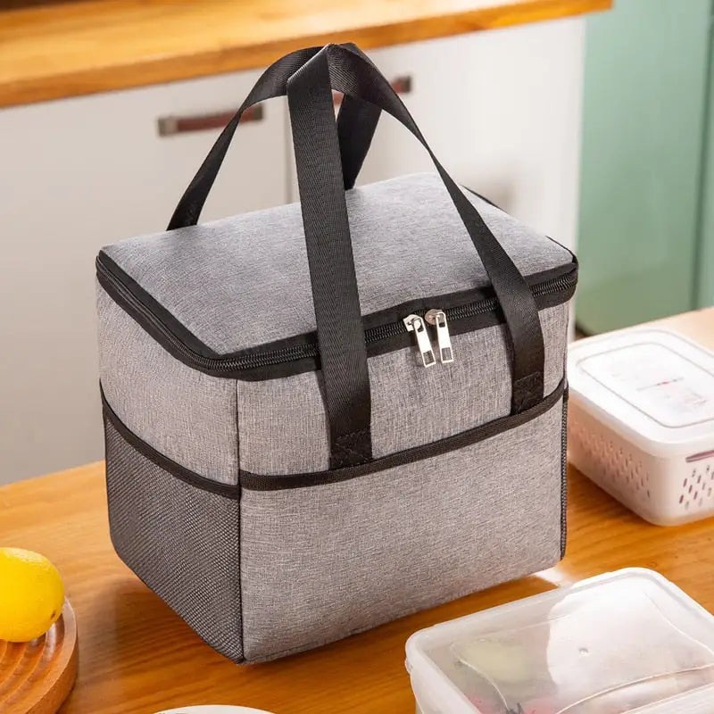 Food Carrier Bags - Gray